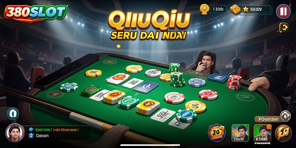 Tampilan gameplay 380SLOT yang seru saat bermain QiuQiu.