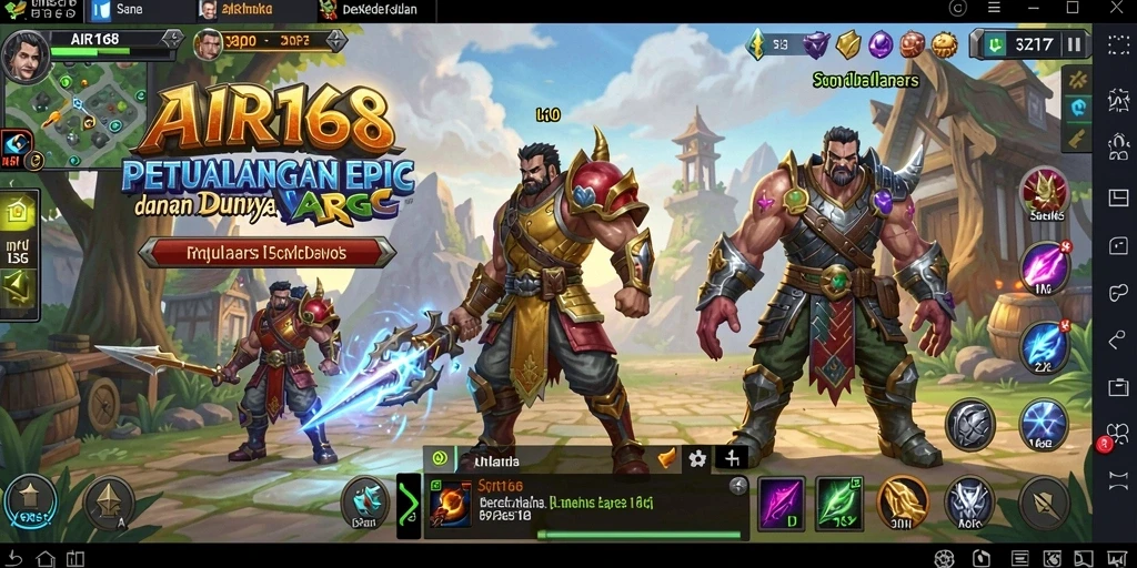 Gameplay ARPG yang mendebarkan dan grafis memukau.