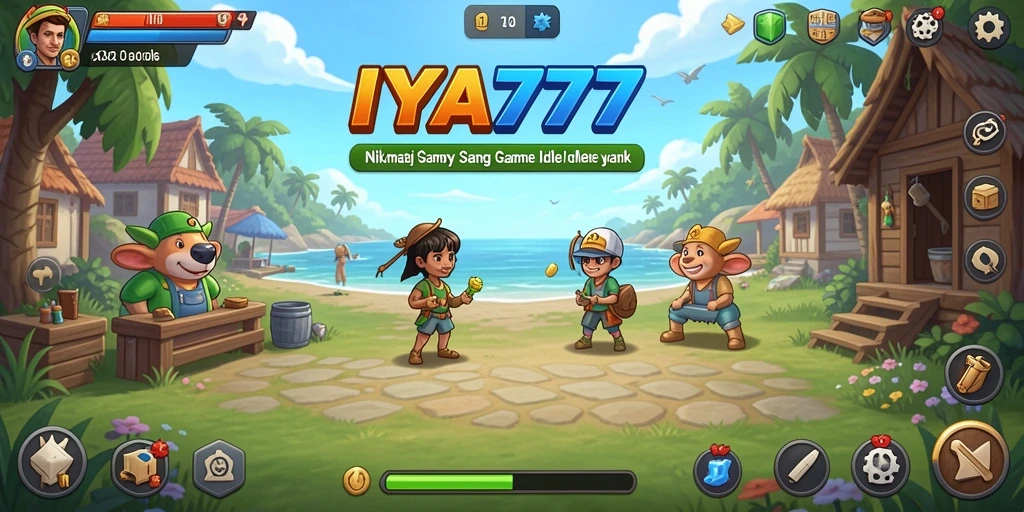 Tampilan menarik dari gameplay IYA777 yang santai dan menyenangkan.