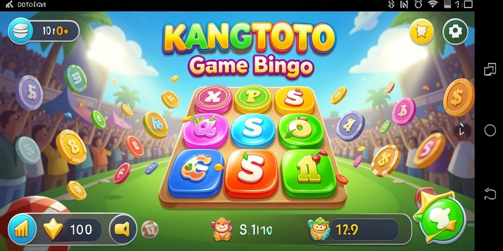 Screenshot gameplay KANGTOTO yang menunjukkan momen seru permainan Bingo.