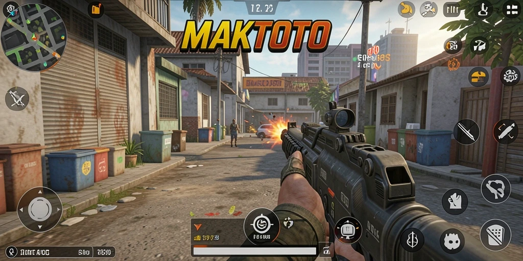 Tangkap momen seru gameplay TPS di MAKTOTO.