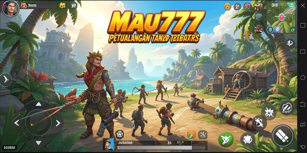 Tangkapan layar gameplay MAU777 menampilkan petualangan seru di dunia terbuka.