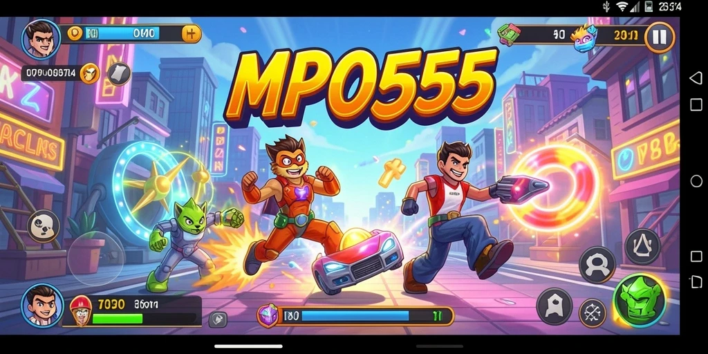 Tampilan gameplay MPO555 yang seru dan dinamis.