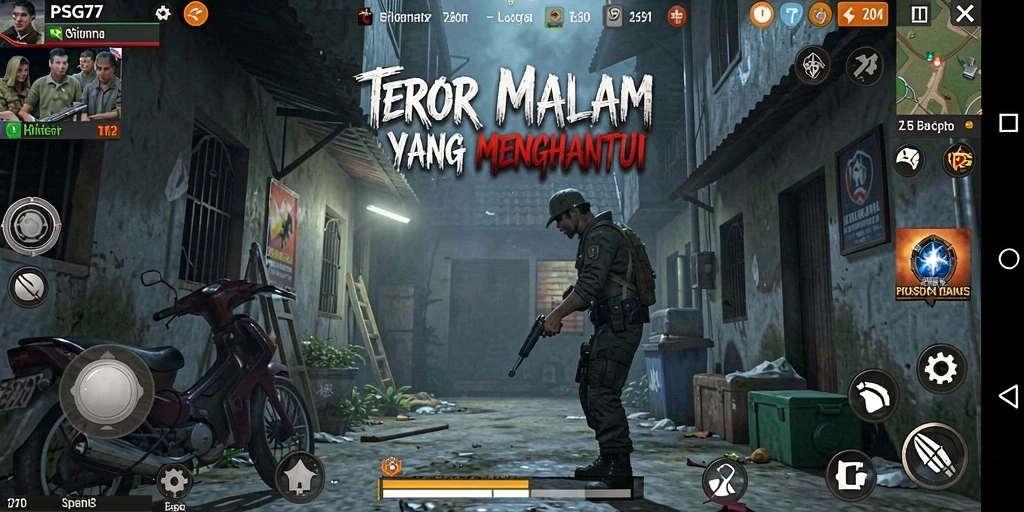 Gameplay menegangkan dengan suasana Horror yang mencekam.