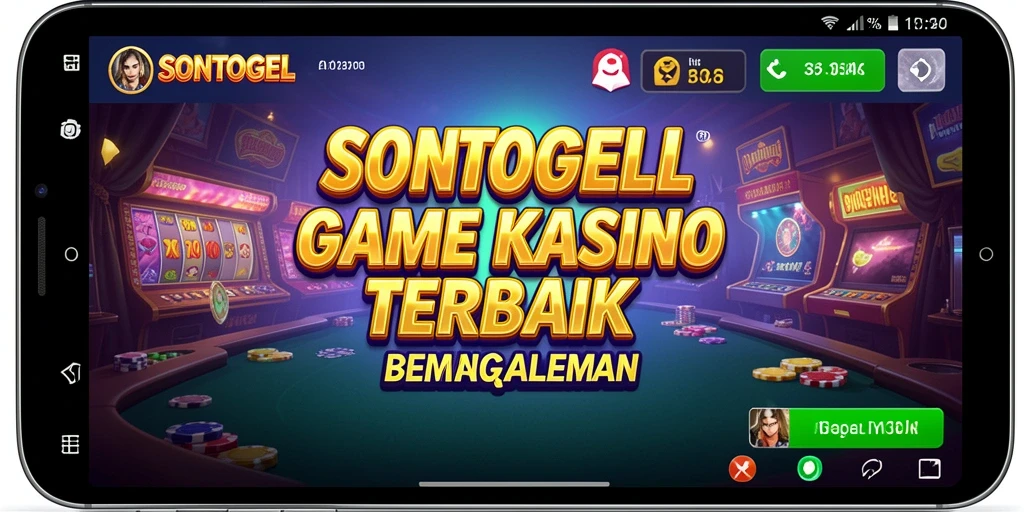 Tangkapan layar dari gameplay kasino yang menegangkan di SONTOGEL.