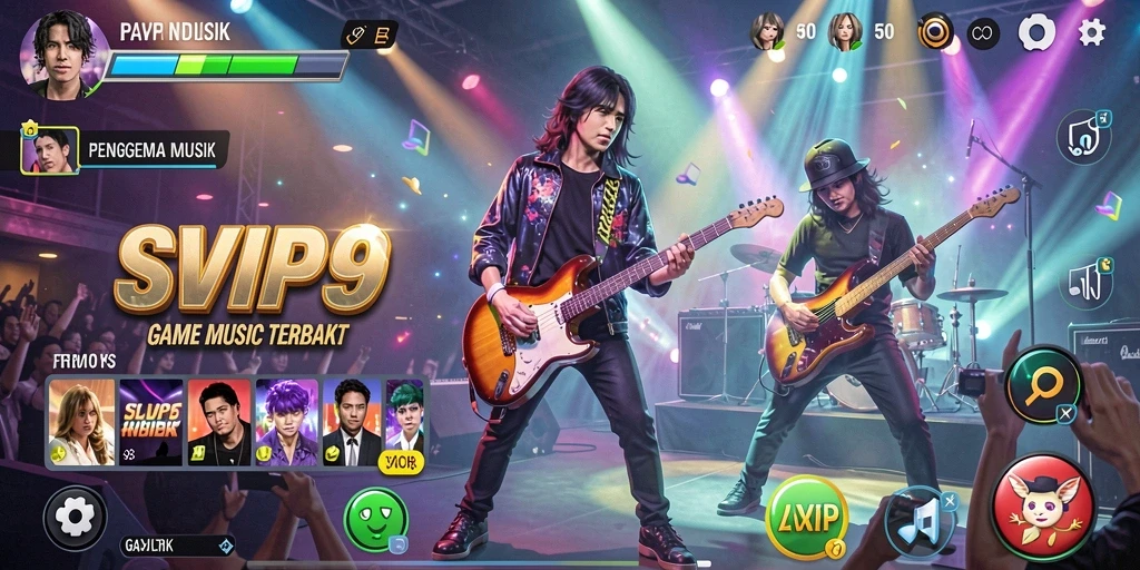 Tampilan grafik menakjubkan dalam gameplay SVIP9.