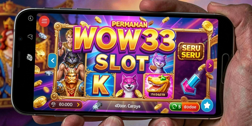 Tampilan gameplay WOW33 yang inovatif dan menghibur.